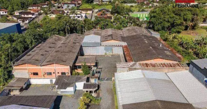 Galpão para alugar, 3200 m² - itoupavazinha - blumenau/sc