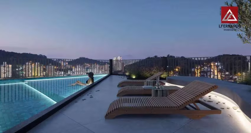 Apartamento com 1 suíte à venda, 41 m² por r$ 495.000 - vila nova - blumenau/sc