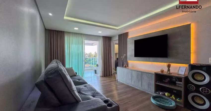 Apartamento com 2 dormitórios, sendo 1 suíte à venda, 89 m² por r$ 649.000 - itoupava norte - blumenau/sc