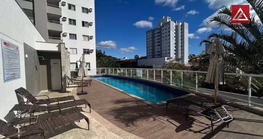 Apartamento com 3 dormitórios para alugar, 86 m²  - velha - blumenau/sc