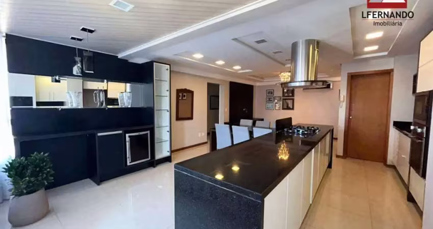 Apartamento mobiliado com 3 dormitórios, sendo 1 suíte à venda, 99 m² por r$ 860.000 - centro  - blumenau/sc