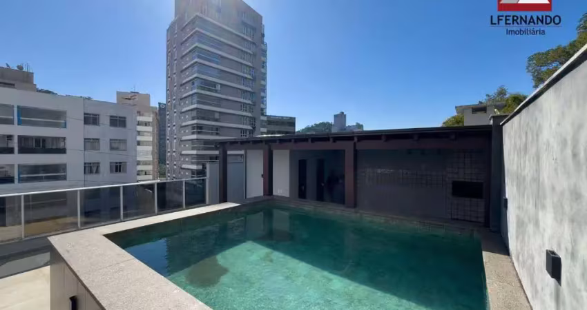 Apartamento com terraço, piscina e 2 suítes à venda, 216 m² por r$ 990.000 - vila nova - blumenau/sc