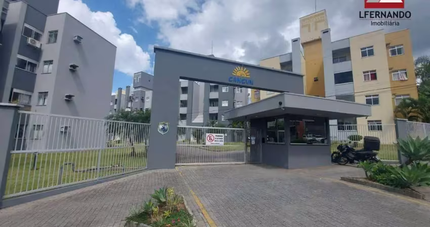 Apartamento mobiliado com 2 dormitórios à venda, 78 m² por r$ 300.000 - água verde - blumenau/sc