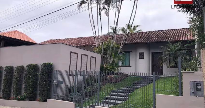 Casa com 4 dormitórios, sendo 2 suítes à venda, 321 m² por r$ 1.952.000 - vila nova - blumenau/sc