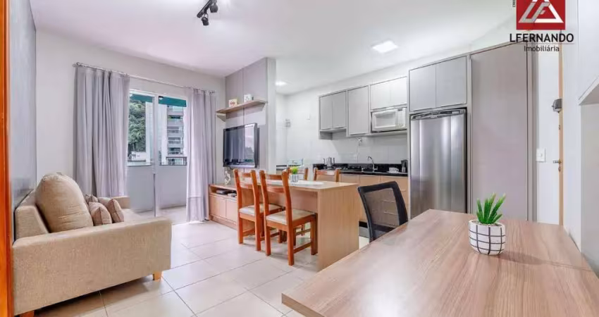 Apartamento mobiliado com 2 dormitórios, sendo 1 suíte à venda, 61 m² por r$ 580.000 - victor konder - blumenau/sc