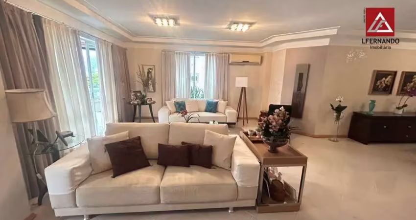 Apartamento com 4 dormitórios para alugar, 258 m² por r$ 11.045/mês - jardim blumenau - blumenau/sc