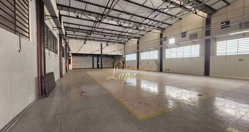 Galpão para alugar, 1250 m² por r$ 51.600,00/mês - lapa de baixo - são paulo/sp