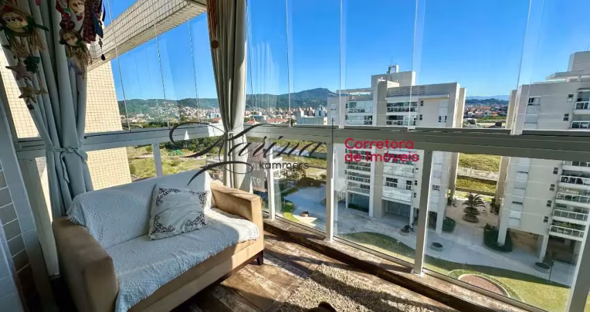 Lindo apartamento com 3 quartos com  vista mar no melhor e maior home clube de são josé