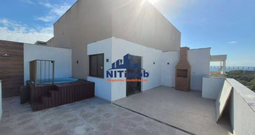 Cobertura à venda, 3 quartos, 2 suítes, 2 vagas, Gragoatá - Niterói/RJ