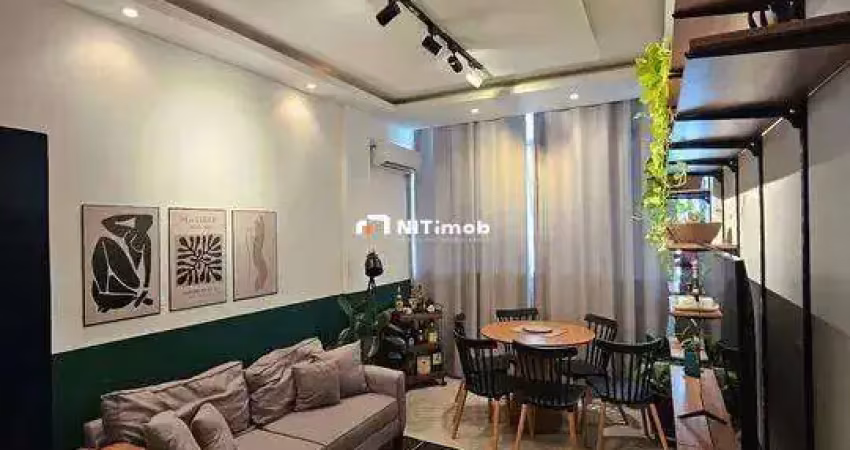 Apartamento à venda em icaraí, niterói – 3 quartos, 2 banheiros, 1 vaga de garagem, reformado e mobiliado
