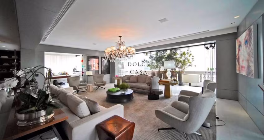 Apartamento Jardim Paulistano - Porteira fechada - vista cinematográfica