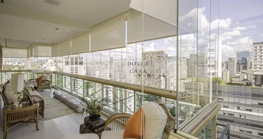 Apartamento no Jardim Europa -  vista 360° e varanda em todos os ambientes
