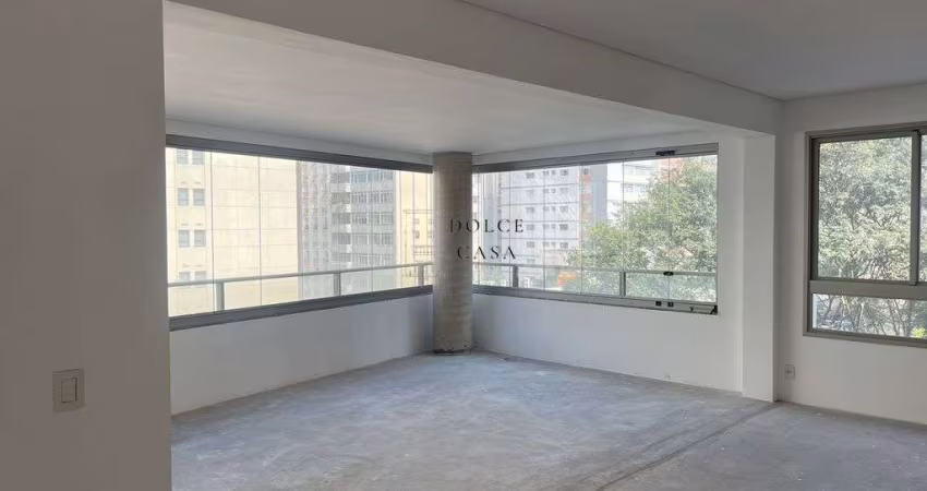 Apartamento no Jardins - no contrapiso com 187m² e 3 suítes