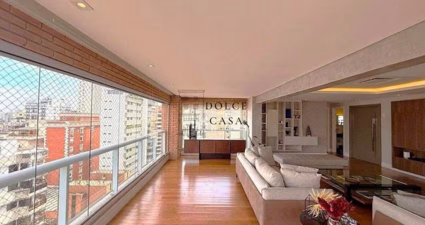 Apartamento no Jardins - Mobiliado com ampla varanda e 3 suites