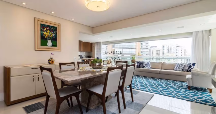 Apartamento na Vila Nova Conceição - vista eterna e varanda gourmet