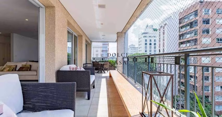 Apartamento no Jardim Paulista - 4 dorm. ampla varanda e ótimo lazer