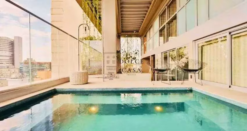 Cobertura no jardins - mobiliada, smart house, piscina e academia