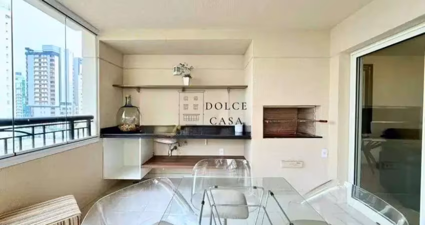 Apartamento mobiliado em moema - varanda gourmet, 4 dormitórios e lazer completo