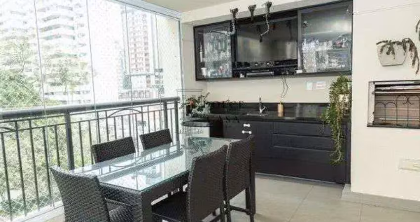 Apartamento em moema  4 dormitórios, varanda gourmet e amplo lazer.