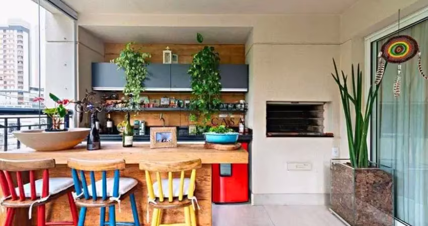 Apartamento em moema - varanda gourmet, 3 suites e amplo lazer