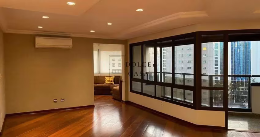 Apartamento com 4 quartos para alugar na Rua Juquis, --, Moema, São Paulo
