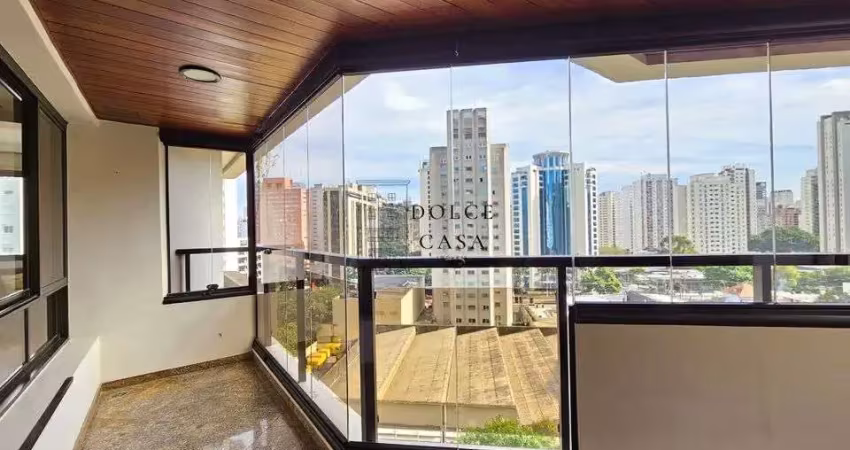 Apartamento em moema - 4 quartos, varanda envidraçada e ótimo lazer
