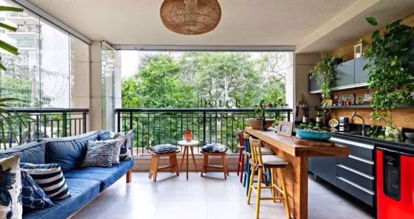 Apartamento em moema - varanda gourmet, 3 suites e amplo lazer