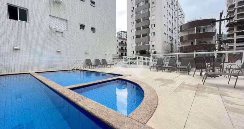 Apartamento com 2 quartos, guilhermina, praia grande, cod: 9034