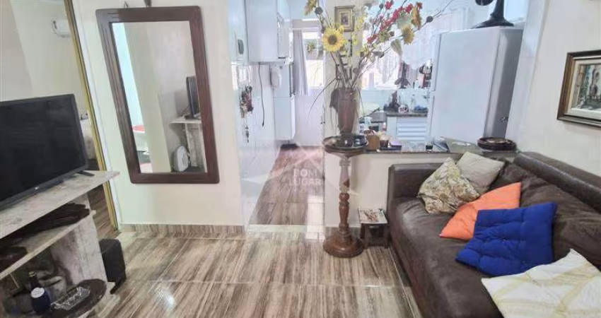 Apartamento com 1 quarto, Guilhermina, Praia Grande - R$ 245 mil, Cod: 11621