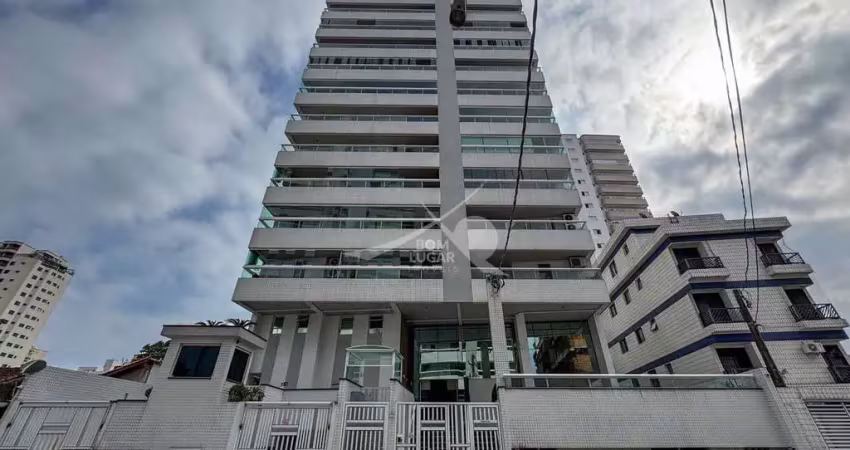 2 quartos com varanda gourmet na aviação - praia grande