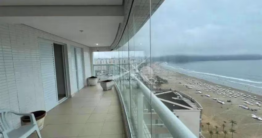 Apartamento FRENTE MAR com 3 quartos, Boqueirão - Praia Grande