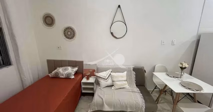 Kitnet, aviação, praia grande - r$ 195 mil, cod: 12125