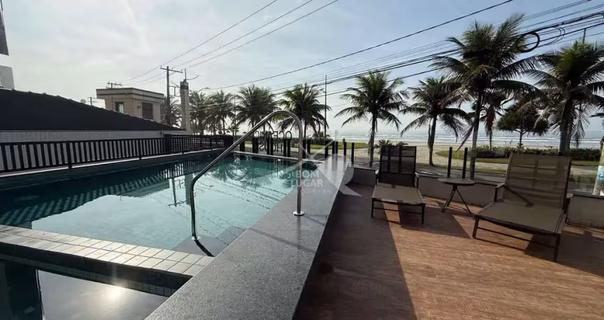 Apartamento com 2 quartos, balneário maracanã, praia grande - r$ 475 mil, cod: 12370