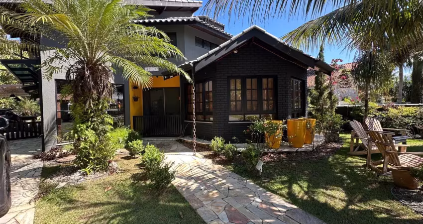 Casa mobiliada no condomínio morada da praia – 500m² de construção, pronta para morar!