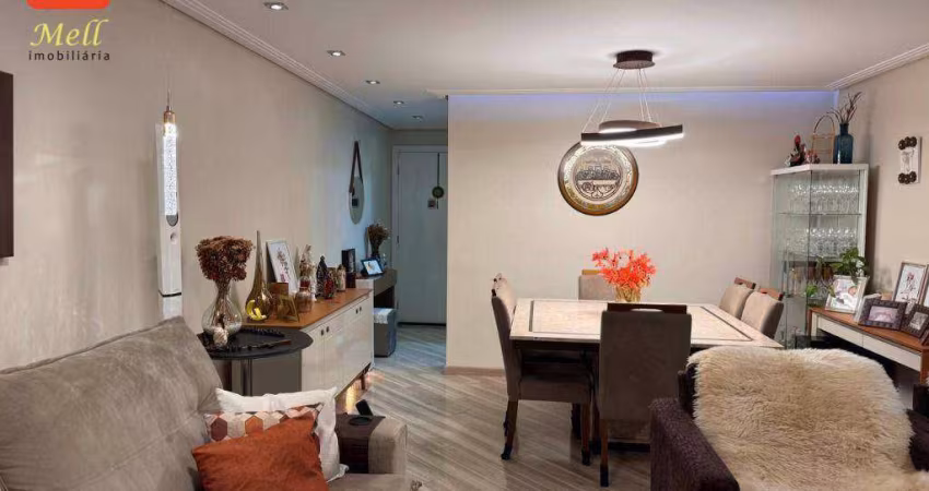 Jaguaré -   Apartamento à venda com 104m²  de área, duas vagas de garagem cobertas e demarcadas