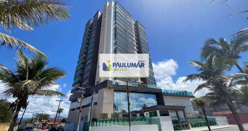 Apartamento com 2 dorms, Vila Anhanguera, Mongaguá - R$ 700 mil