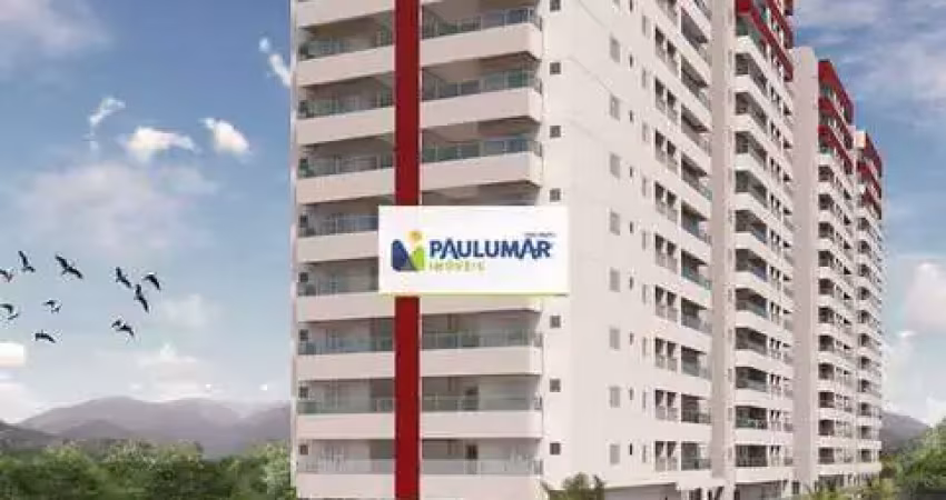 Apartamento com 2 dorms, caiçara, praia grande - r$ 395 mil, cod: 832822
