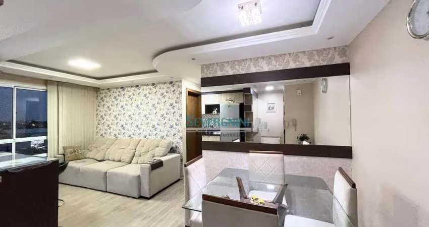 Apartamento com 2 dormitórios à venda, 60 m² por r$ 245.000,00 - santa cruz - gravataí/rs