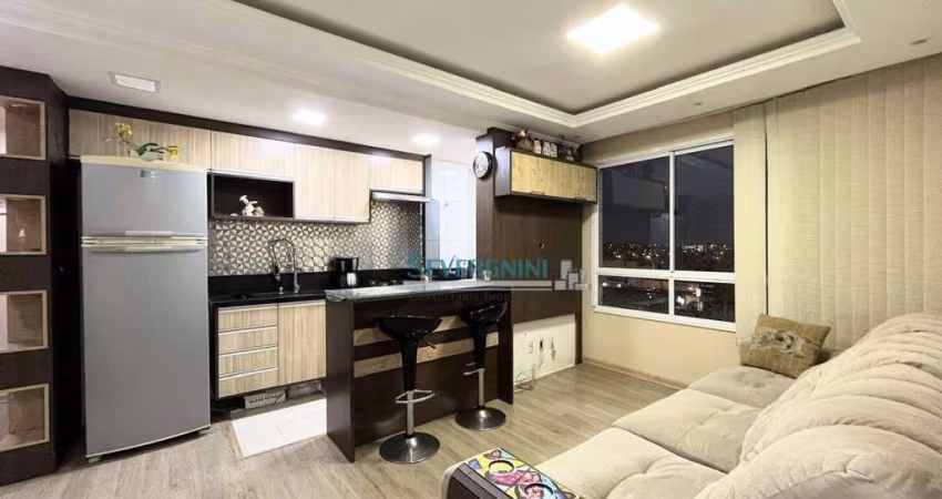 Apartamento Mobiliado à Venda no Bairro Santa Cruz em Gravataí – 2 Dormitórios, Elevador, Pronto para Morar