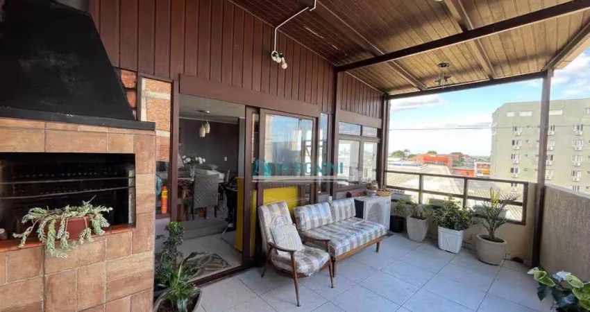 Cobertura com 2 dormitórios à venda, 100 m² por r$ 310.000,00 - vila vista alegre - cachoeirinha/rs