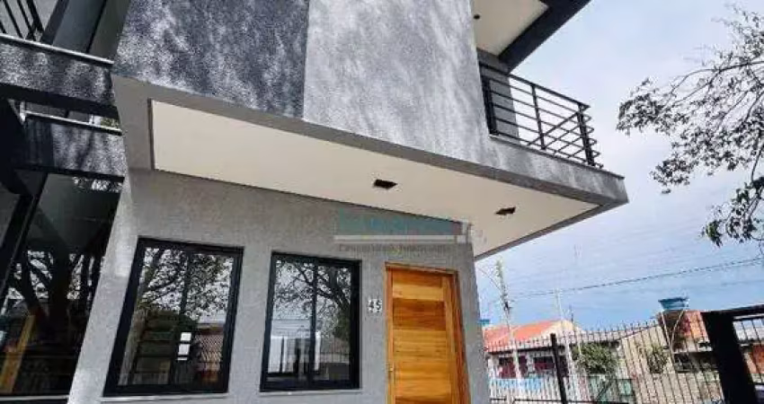 Sobrado com 3 dormitórios à venda, 78 m² por r$ 384.900,00 - santa cruz - gravataí/rs