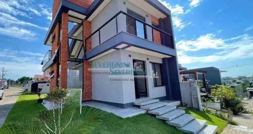 Sobrado à venda, 101 m² por r$ 599.900,00 - morada do vale ii - gravataí/rs