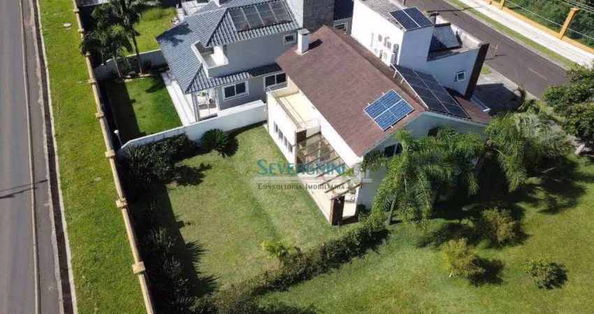 Sobrado com 3 dormitórios à venda, 215 m² por r$ 2.100.000,00 - alphaville - gravataí/rs