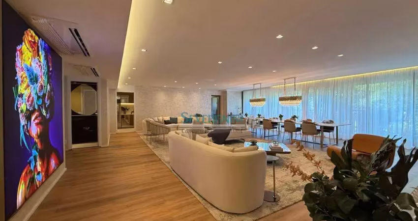 Apartamento com 4 dormitórios à venda, 252 m² por r$ 5.769.000,00 - moema - são paulo/sp