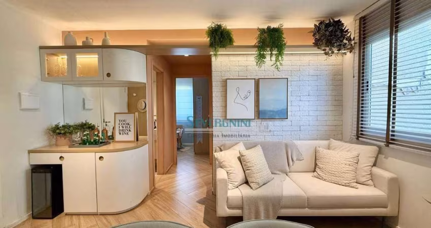 Apartamento com 2 dormitórios à venda, 46 m² por R$ 239.800,00 - Centro - Gravataí/RS