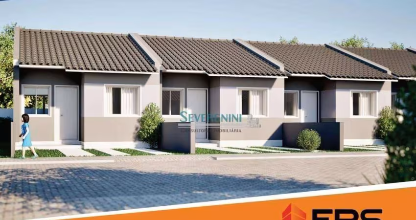 Casa com 2 dormitórios à venda, 43 m² por R$ 204.900,00 - São Luiz - Gravataí/RS
