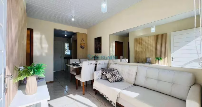 Casa com 2 dormitórios à venda, 43 m² por r$ 230.000,00 - morada do vale ii - gravataí/rs