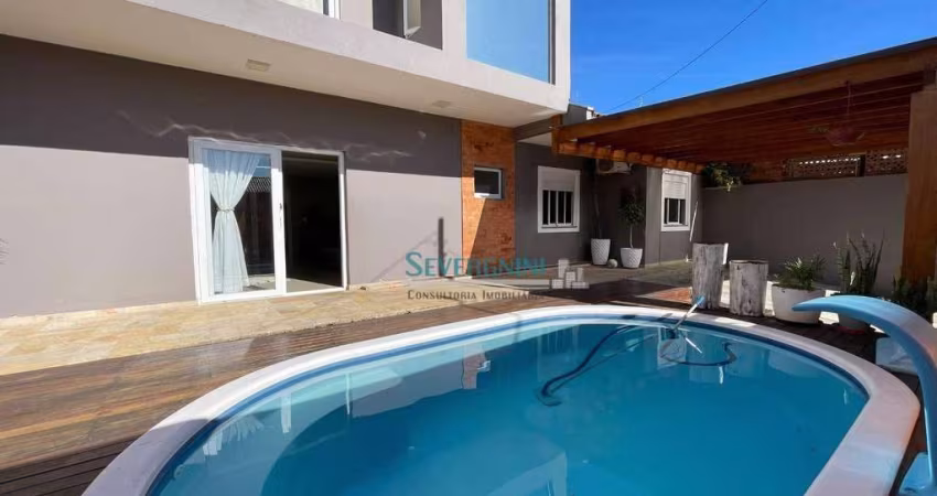 Sobrado, 180 m² - venda por R$ 499.990,00 ou aluguel por R$ 4.499,00/mês - Chácara das Rosas - Cachoeirinha/RS