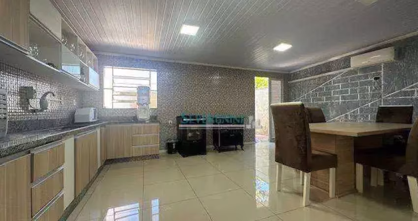 Casa com 2 dormitórios à venda, 118 m² por r$ 298.000,00 - águas mortas - gravataí/rs