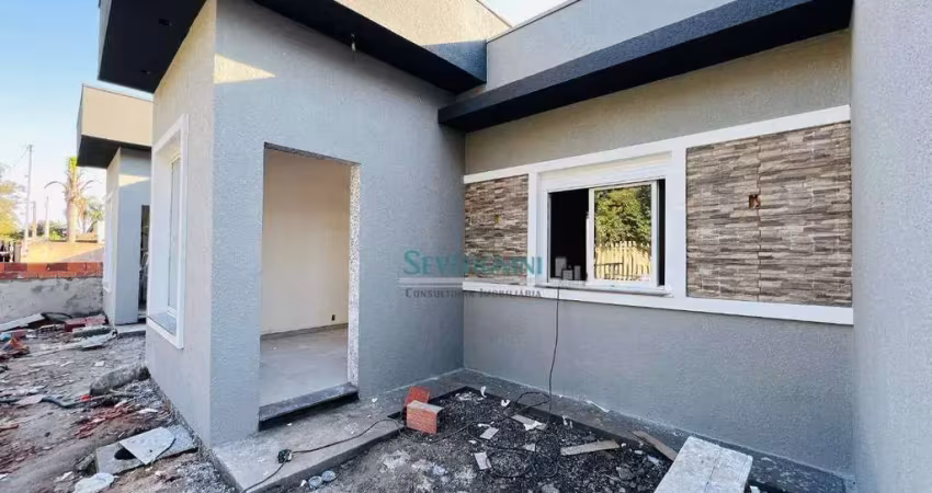 Casa com 2 dormitórios à venda, 50 m² por r$ 239.000,00 - parque dos eucalíptos - gravataí/rs